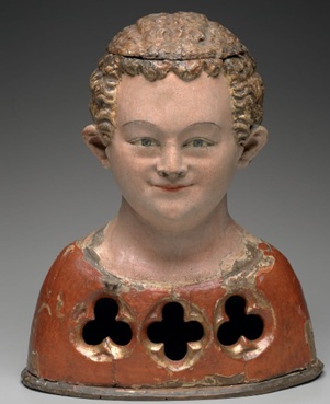 A Boy,  ca. 1310-1315  (German - Cologne)  Yale University Art Gallery, New Haven, CT, 1985.42.1